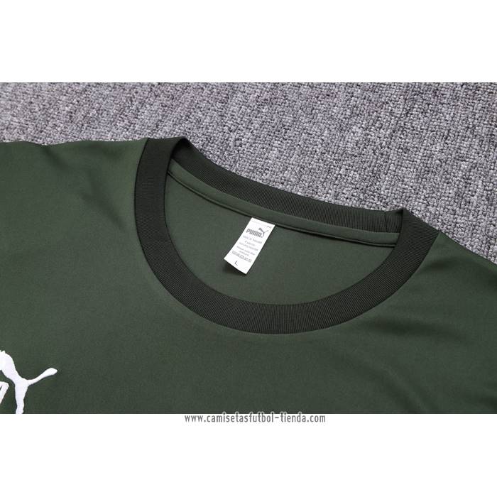 Chandal del Manchester City 2023 2024 Manga Corta Verde